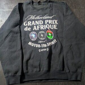 #6 Lupe Fiasco Grand Prix Black Crewneck